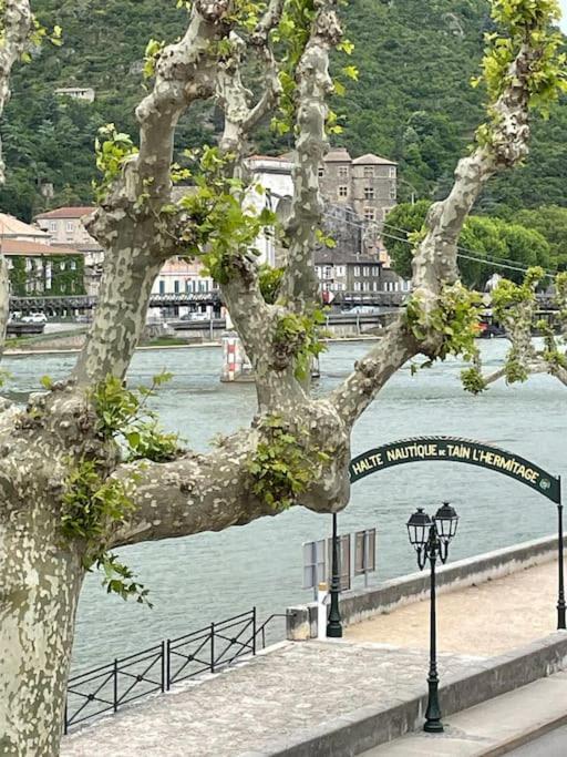 La Batellerie, Vue Sur Rhone Villa Tain-lʼHermitage Buitenkant foto